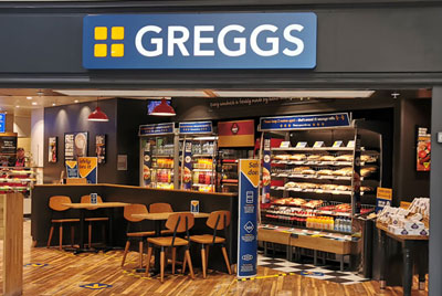 Greggs in the Ankerside Centre