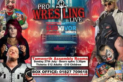 Pro wrestling advert 