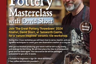 Pottery Masterclass with David Short