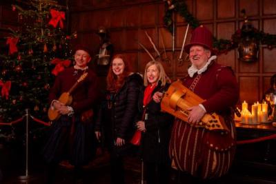 Tamworth Castle Dressed