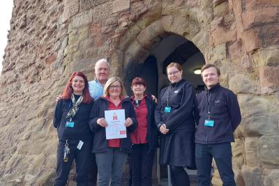 Tamworth Castle gets VisitEngland accolade for Best Told Story!